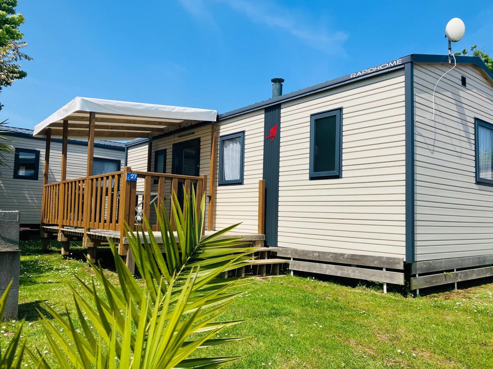 Camping La Sinope Quinéville Eksteriør billede