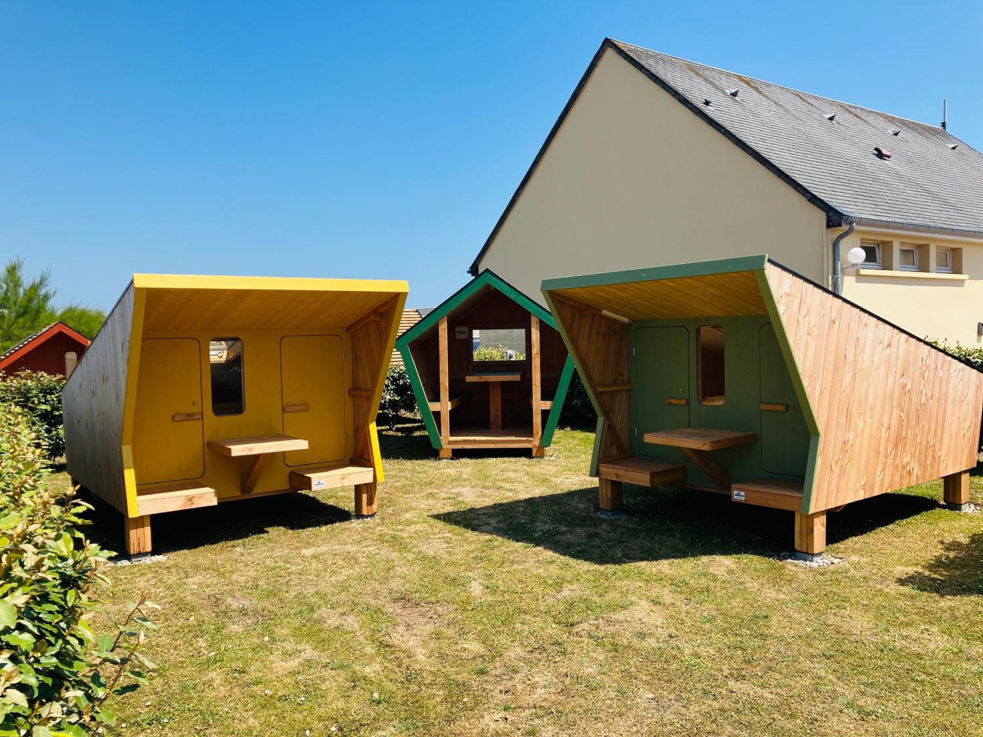 Camping La Sinope Quinéville Eksteriør billede