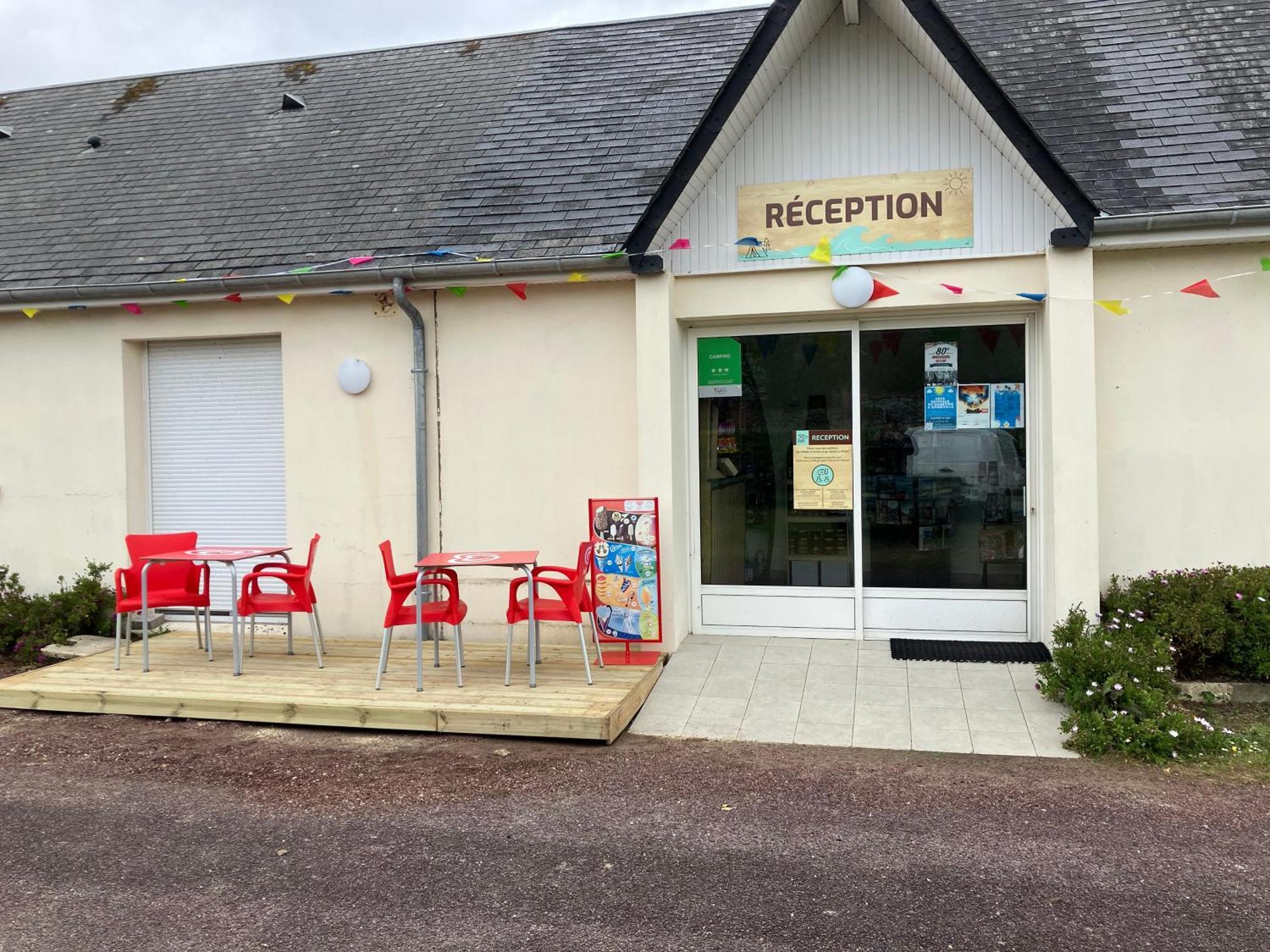Camping La Sinope Quinéville Eksteriør billede
